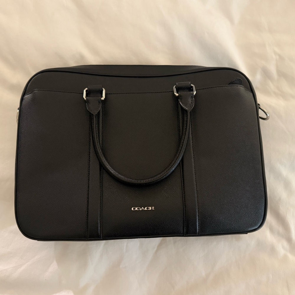 LIKE NEW Coach Briefcase - Picture 3 of 12